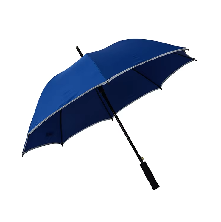 Custom promotion Semi-automatic Windproof straight umbrellas