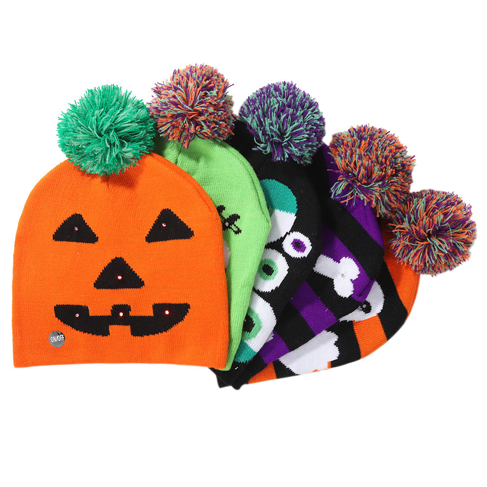 LED Beanie Hat Halloween Party Favors Hat