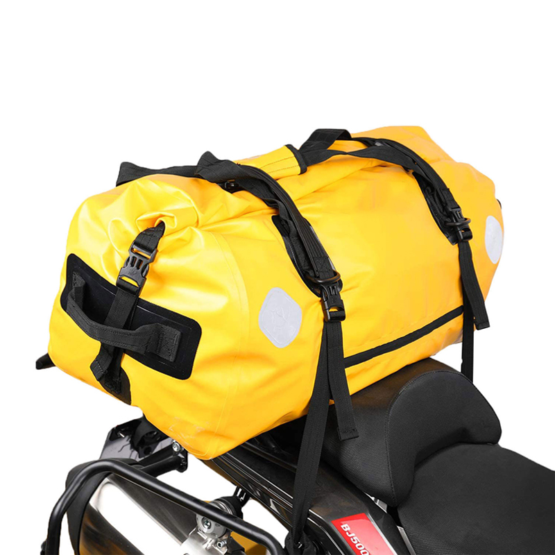 Customizable 30L-60L Motorcycle Waterproof Reflective Tail Dry Bag