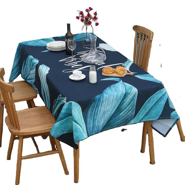 Household Printed Polyester Tablecloth Home Hotel Wedding Party Decorative  Table Cloth