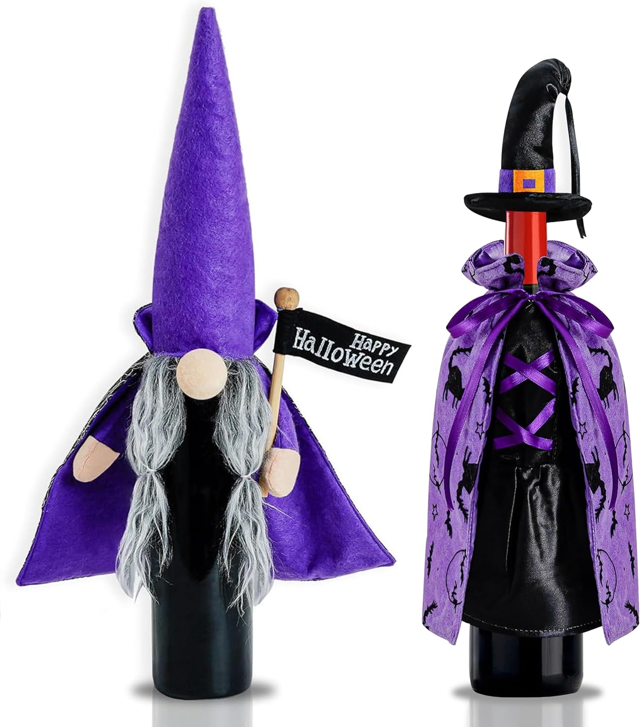 Dracula Halloween Wine Bottle Cover
