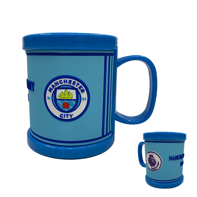 Plastic Football Fan's Desk Mug Brush Pot