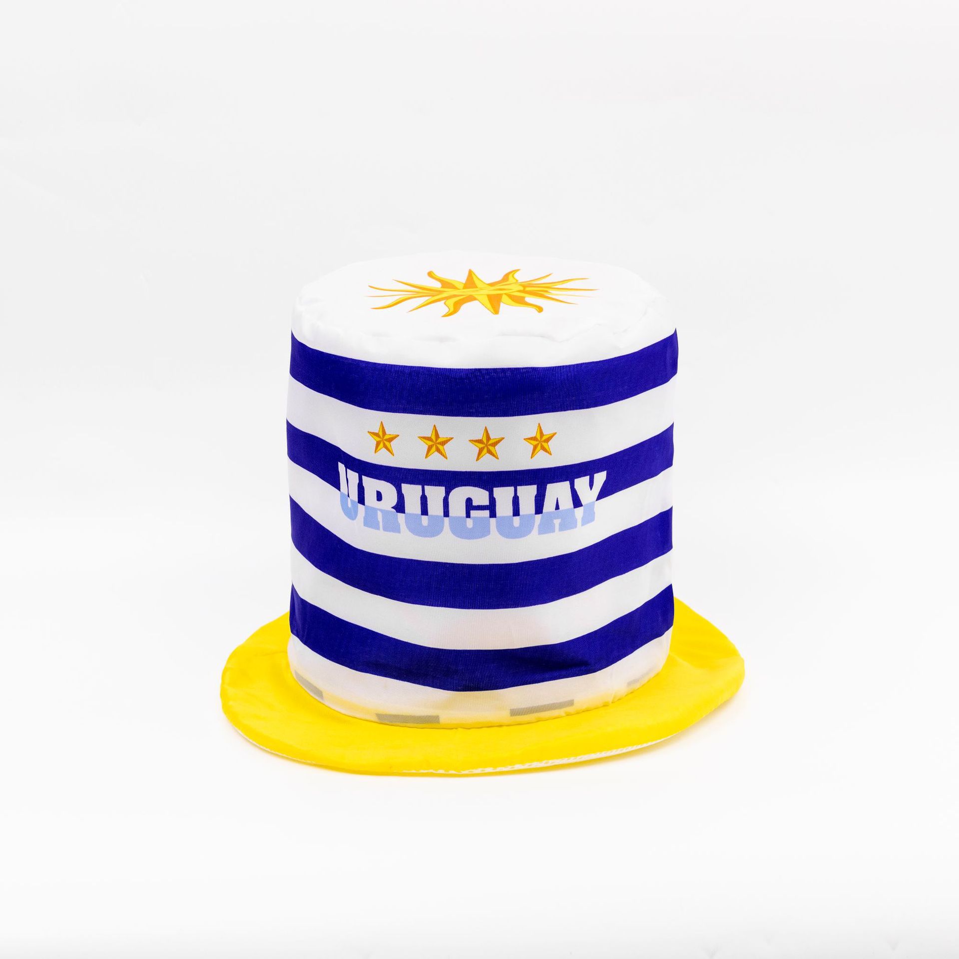 Polyester Soccer Fans Flag Hats Football Fan Funny Party Top Hats