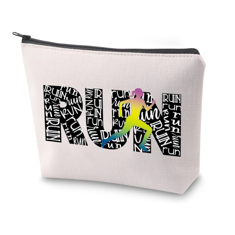 Female Runner Survival Kit Marathon Lover Cosmetic Bag