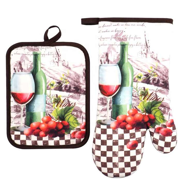 Tableware heat insulation utensil handle oven mitt and potholders