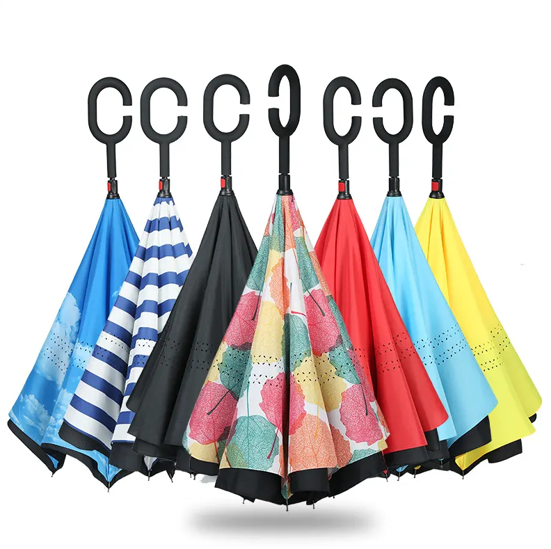 Large Double Layer Outdoor Waterproof Umbrella
