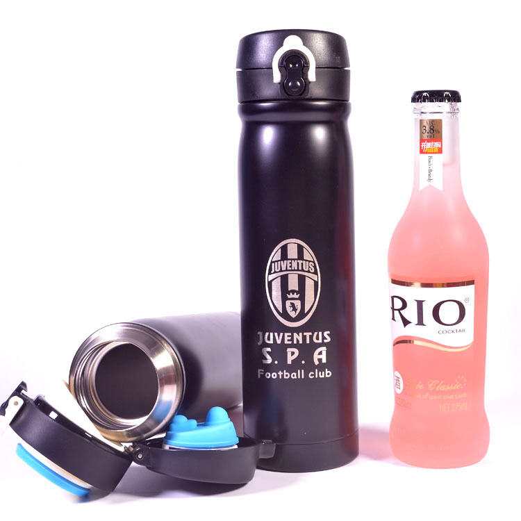 Executive Stainless Steel Travel Water Bottle for Soccer Fans