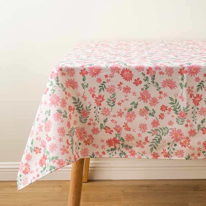 100% Recycled Post-consumer Custom Design Print Water Resistant Round  Tablecloth