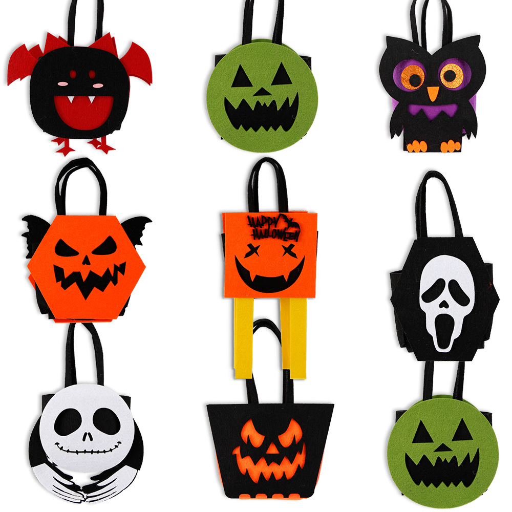 Halloween Felt Candy Cookies Gift Bag