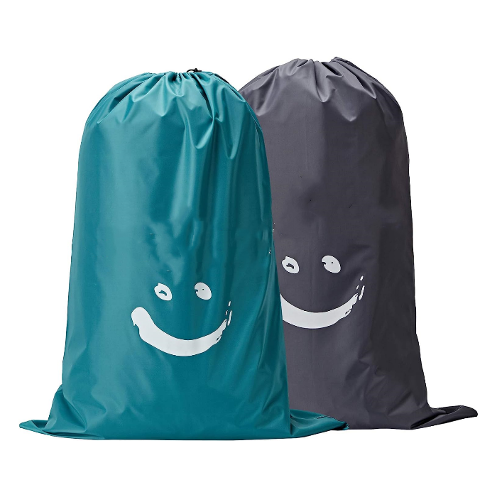 Drawstring Laundry Bag with Straps Oxford Laundry Bag for Clothes