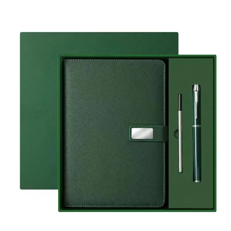High-grade genuine leather A5 loose-leaf diary agenda notebook