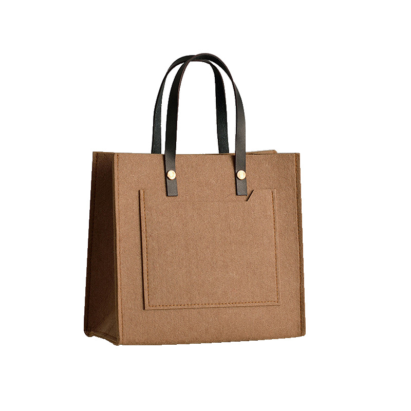 Office Felt Bags Felt Large Grocery Capacity Durable Organizer Insert for Handbags