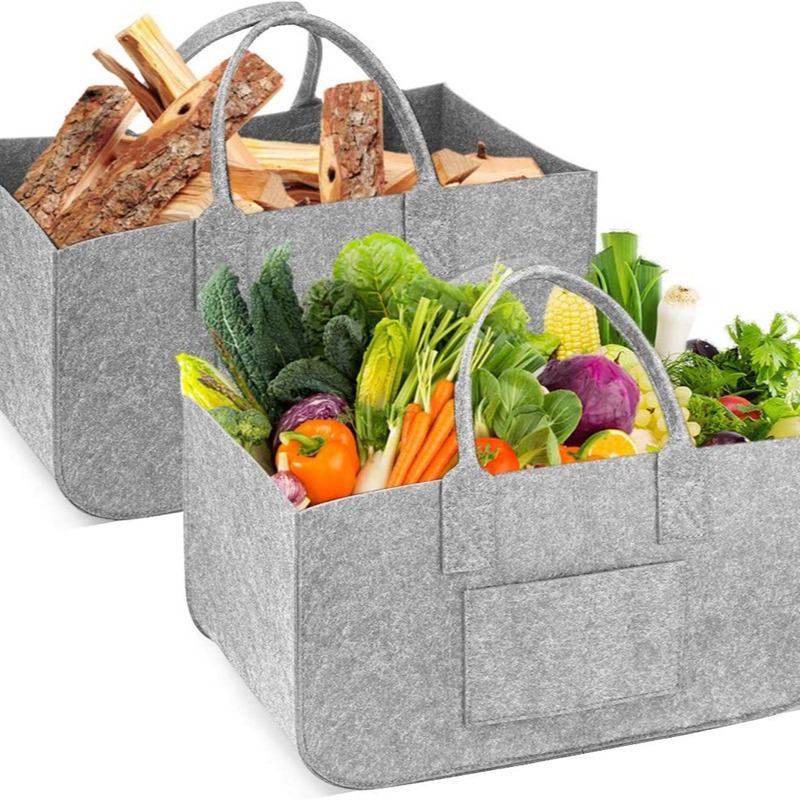 Portable Felt Fashion Women Handbags Shopping Tote Bag
