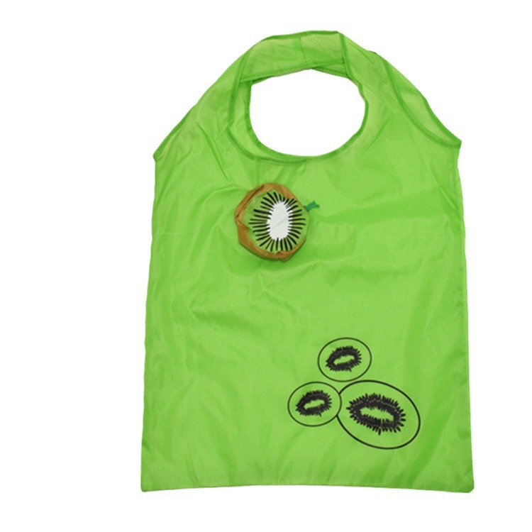 Easy carry small foldable pocket tote polyester folding shopping reusable bag