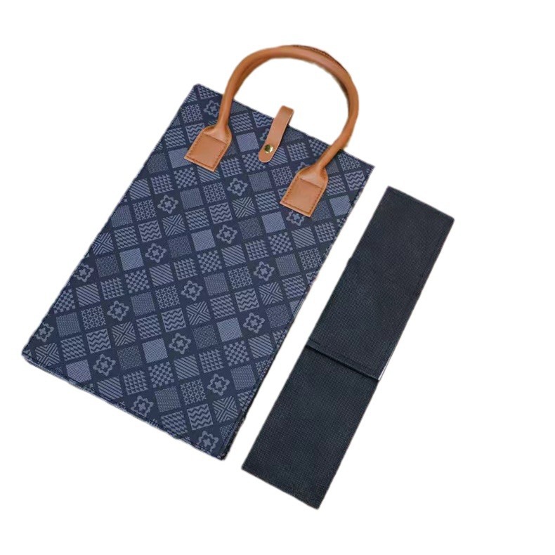 Factory Wholesale Single Bottle Wine Tote Bag