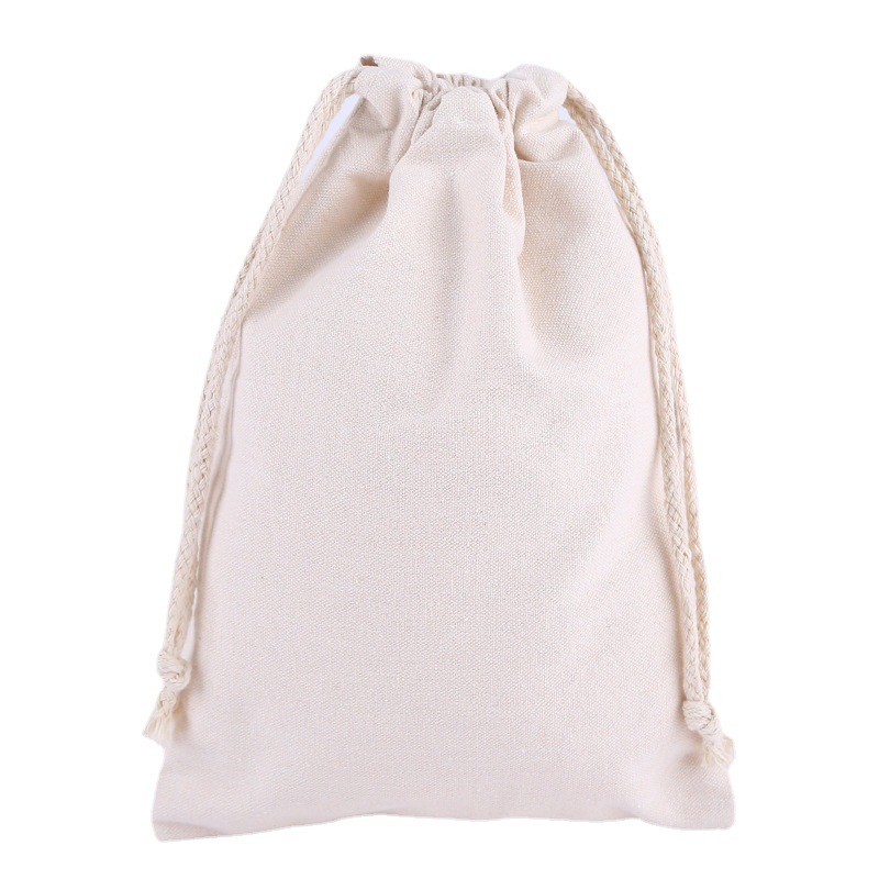 Custom cotton drawstring bag