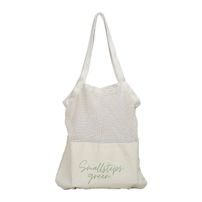 Custom Fruit Vegetable Mesh Net Cotton String Shopping Bag